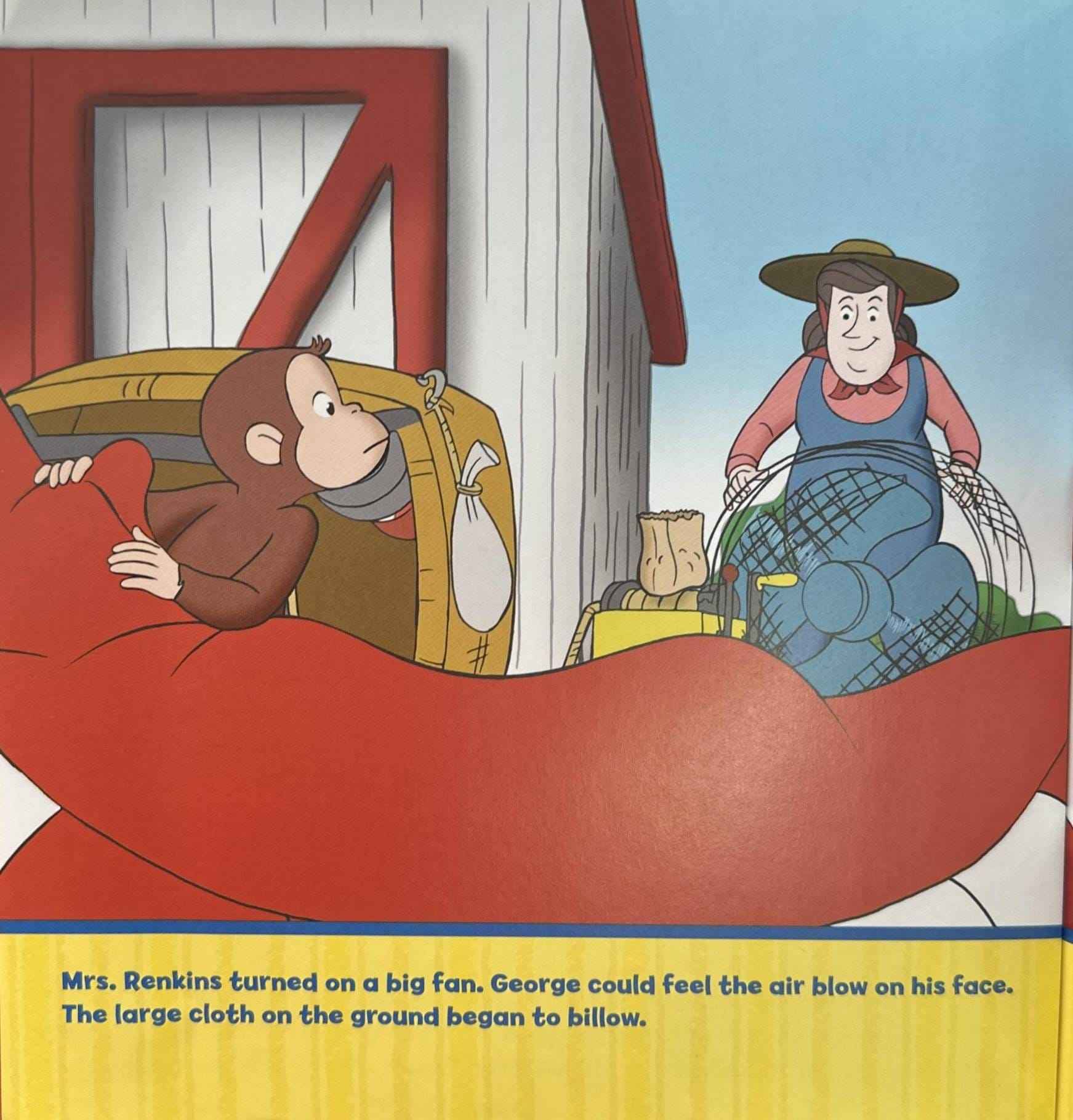 Curious George: Curious George Up, Up, and Away (Curious About Air Currents)