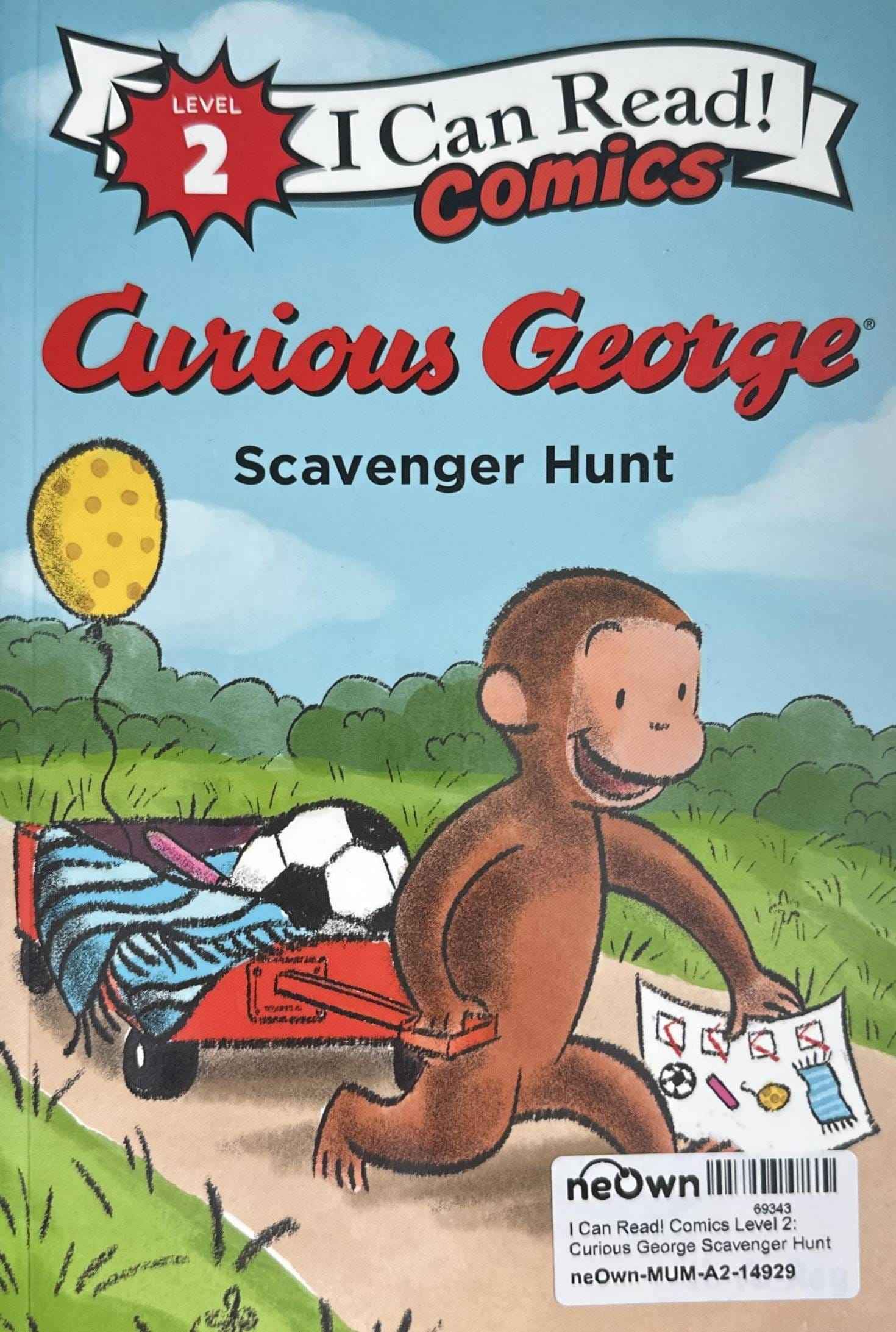 I Can Read! Comics Level 2: Curious George Scavenger Hunt