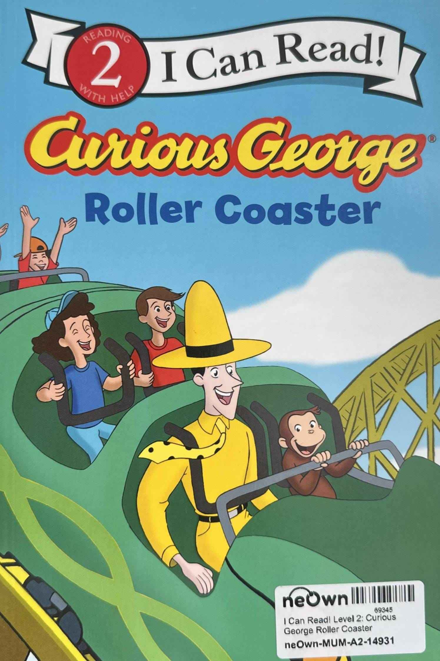 I Can Read! Level 2: Curious George Roller Coaster