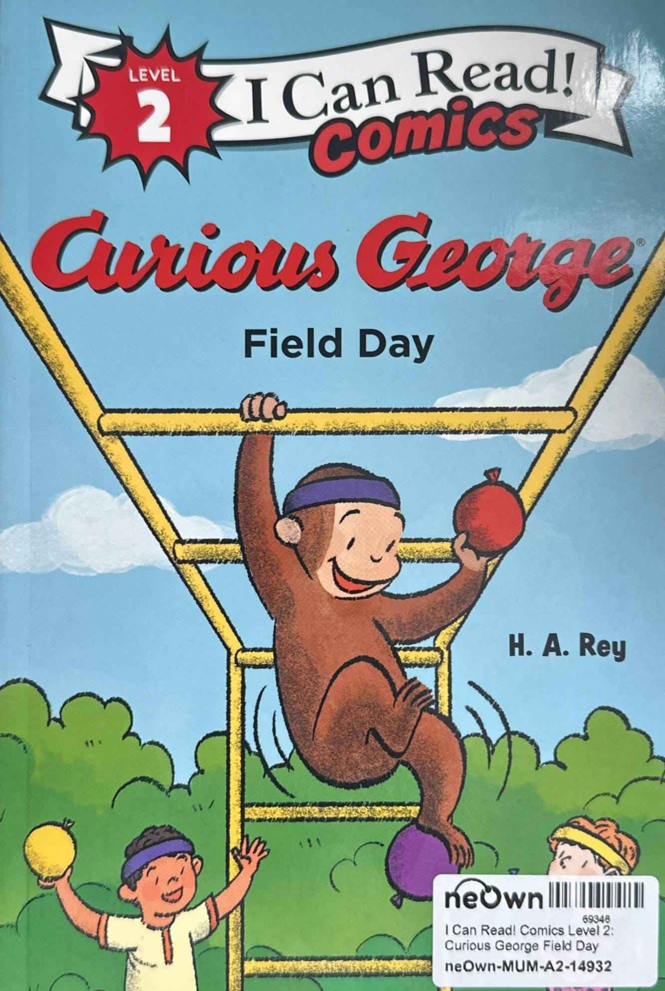 I Can Read! Comics Level 2: Curious George Field Day