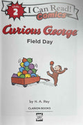 I Can Read! Comics Level 2: Curious George Field Day