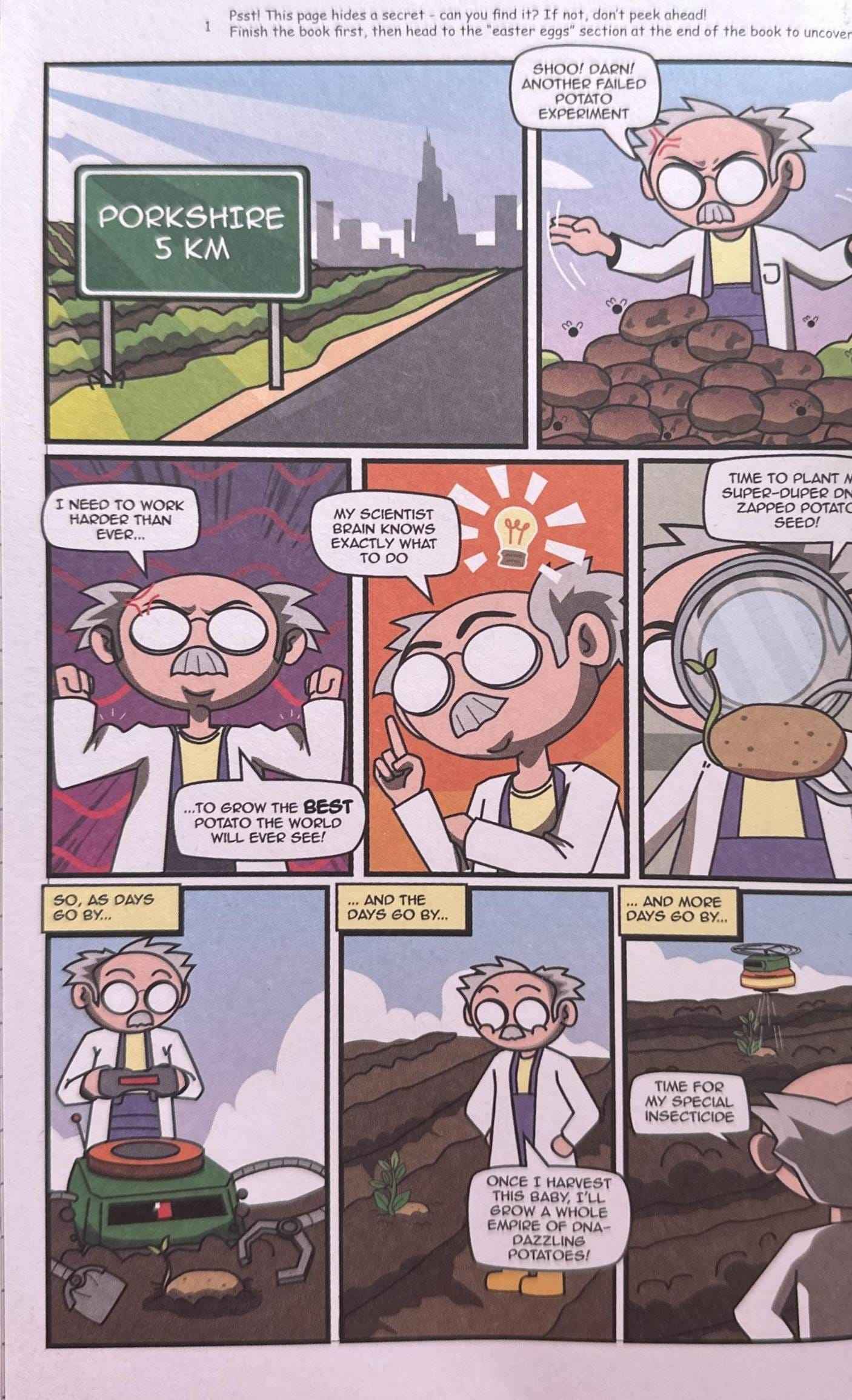 Potato Man #1 The First Adventure
