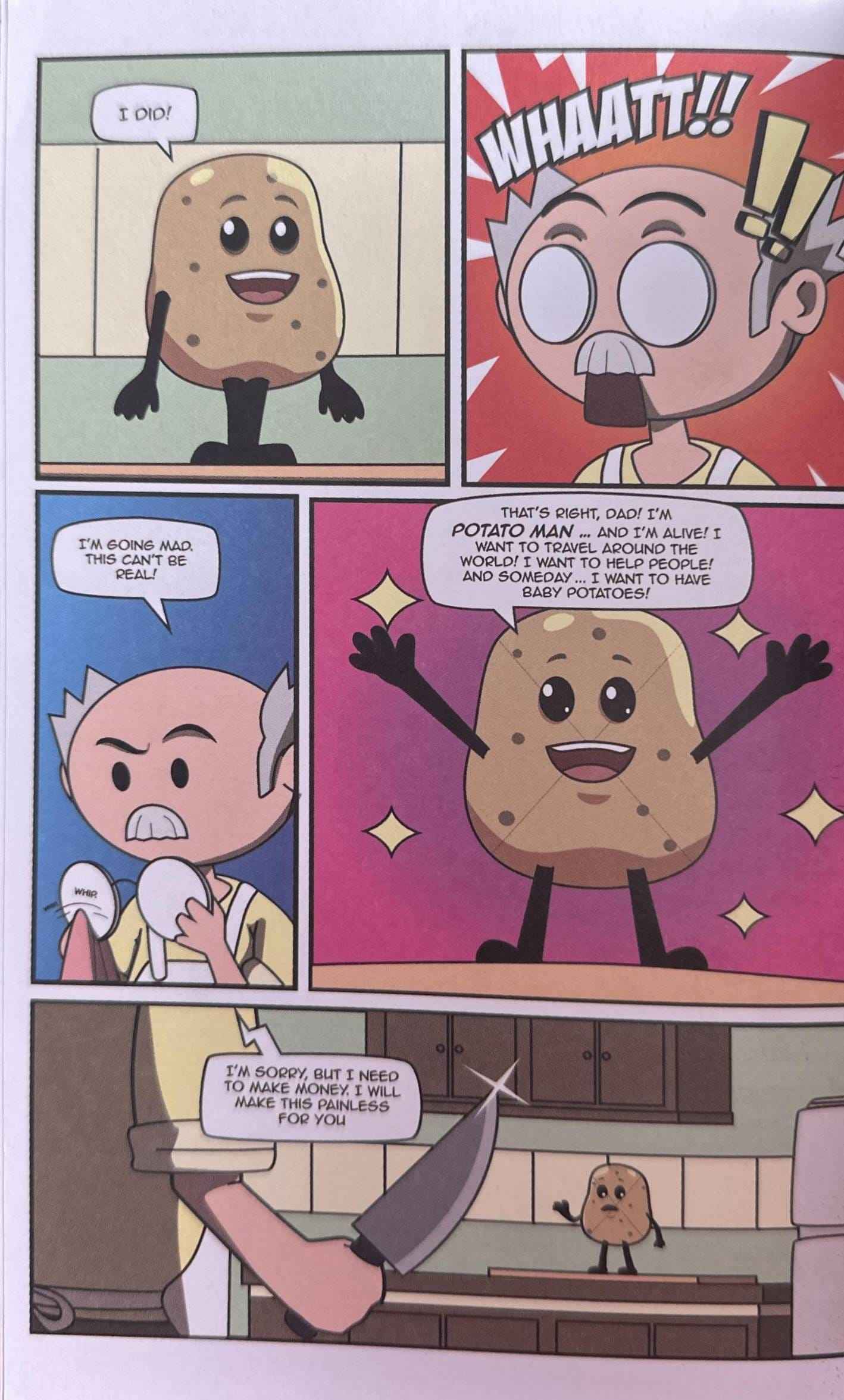 Potato Man #1 The First Adventure