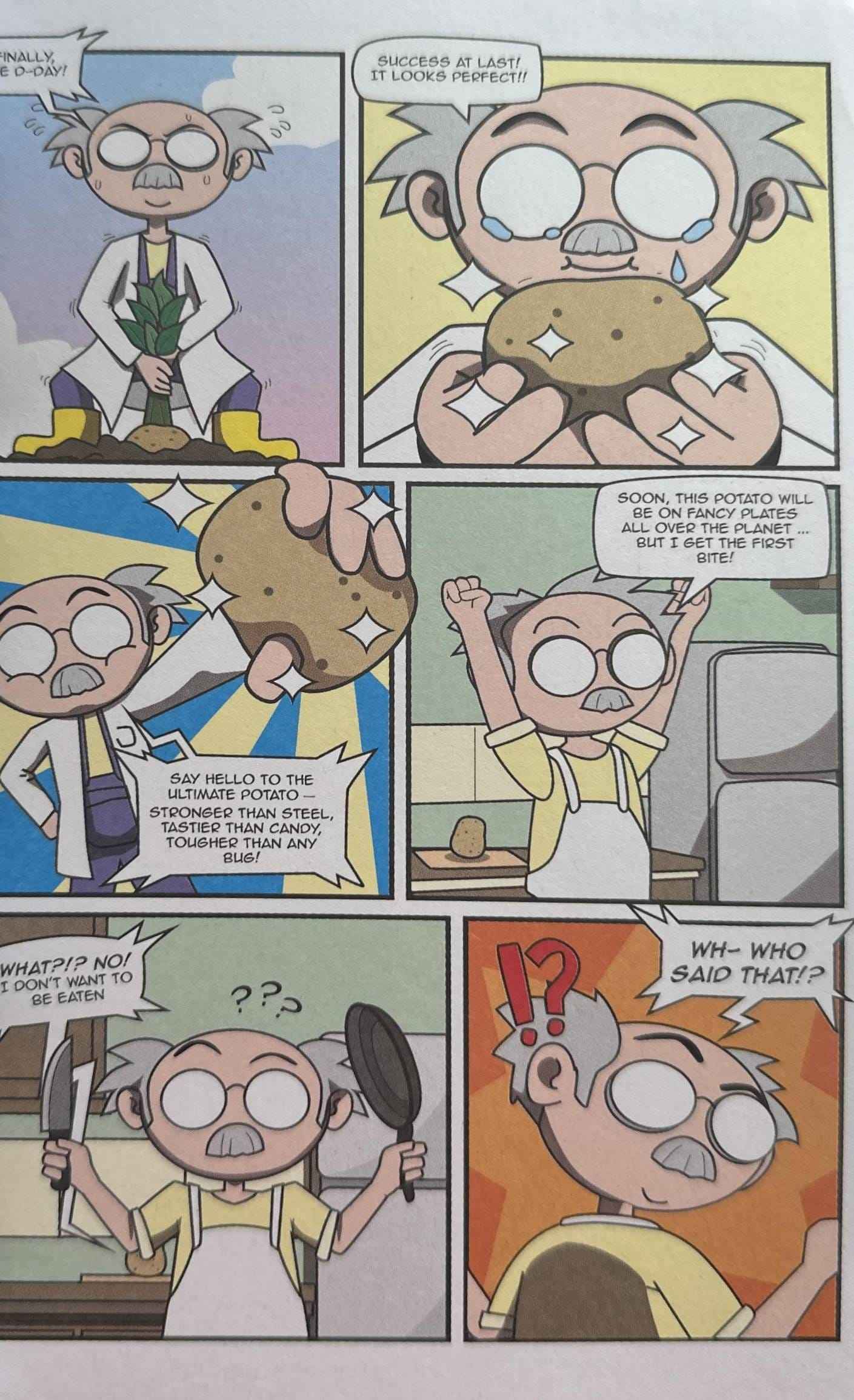 Potato Man #1 The First Adventure