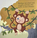My First Shaped Board Book: Monkey