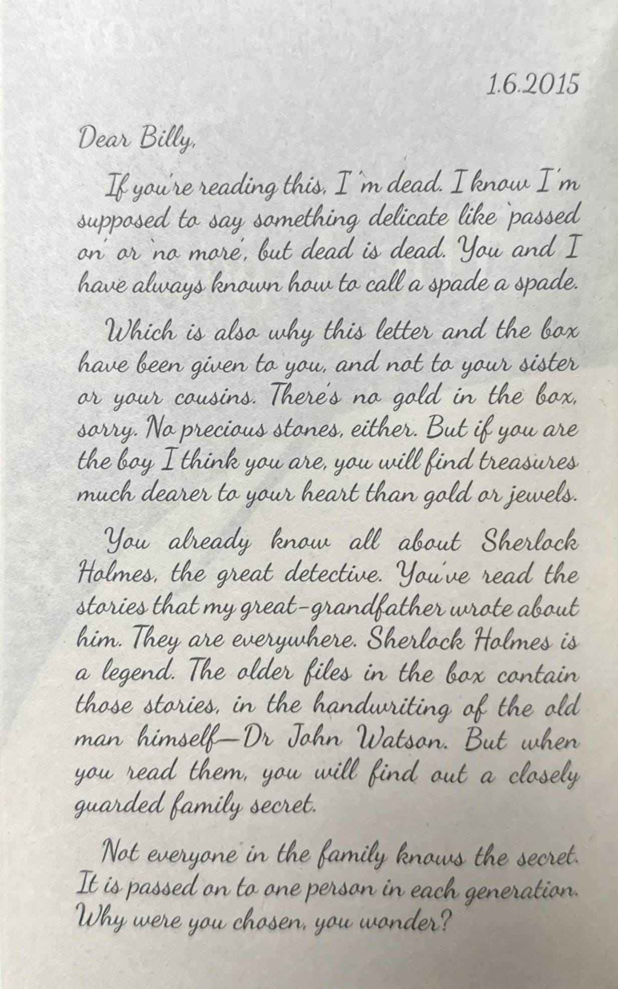 The Sherlock Holmes Connection