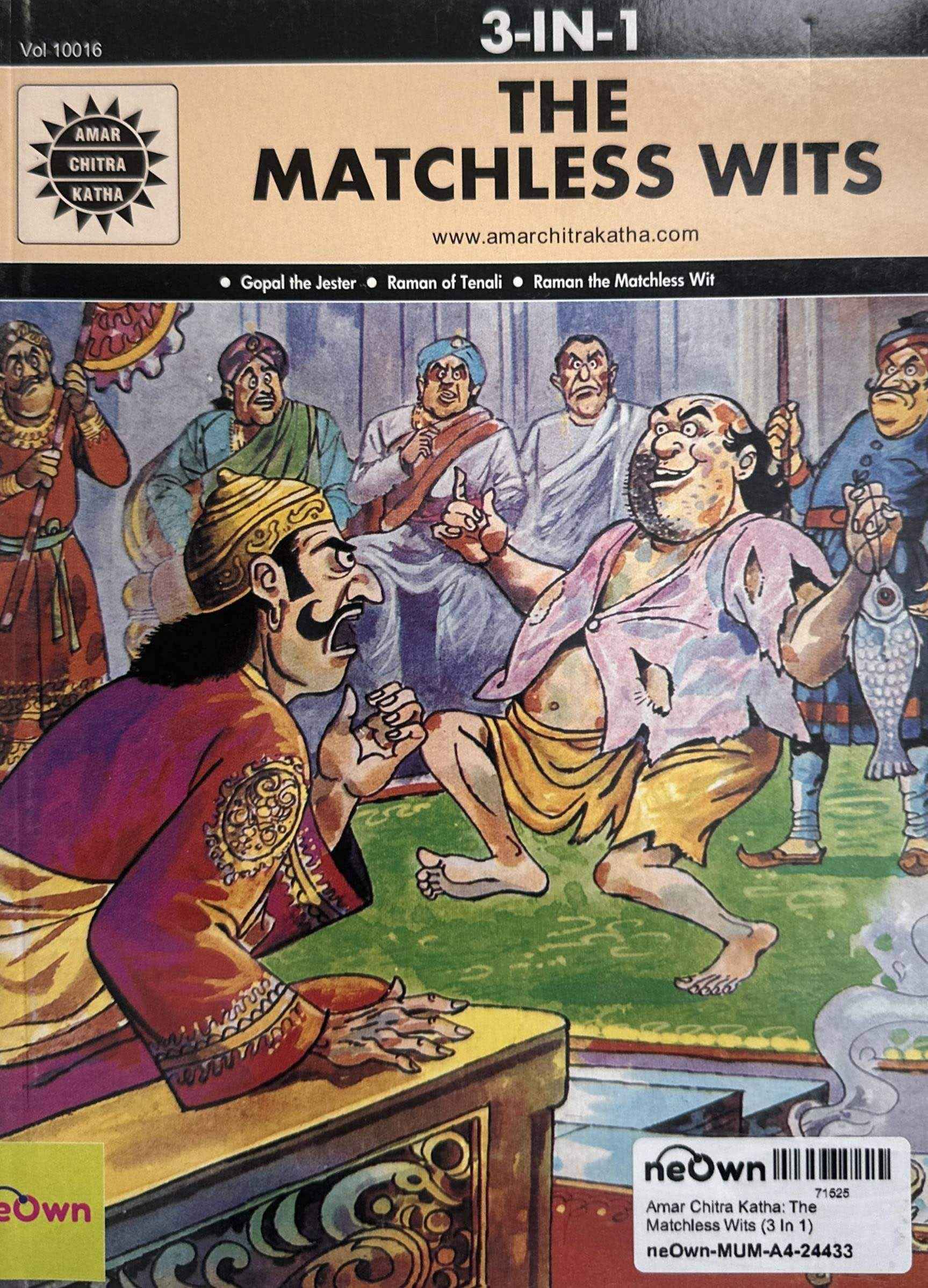 Amar Chitra Katha: The Matchless Wits (3 In 1)