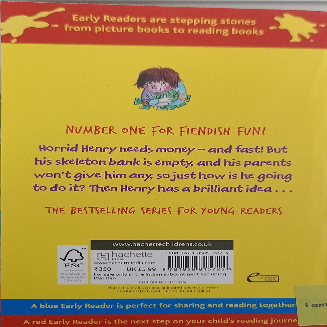 Horrid Henry #5 Gets Rich Quick