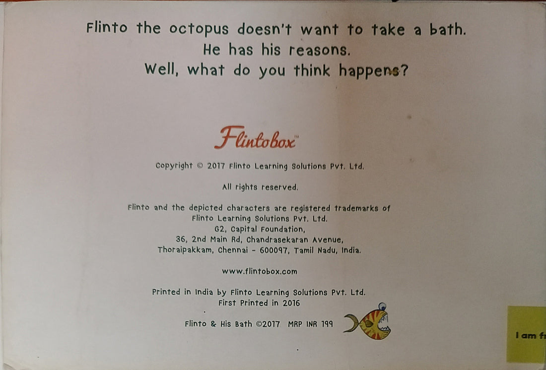 Flinto: Flinto & his Bath