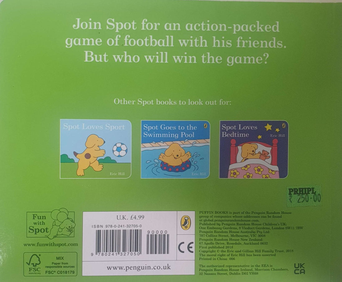 Spot: Spot Plays Football