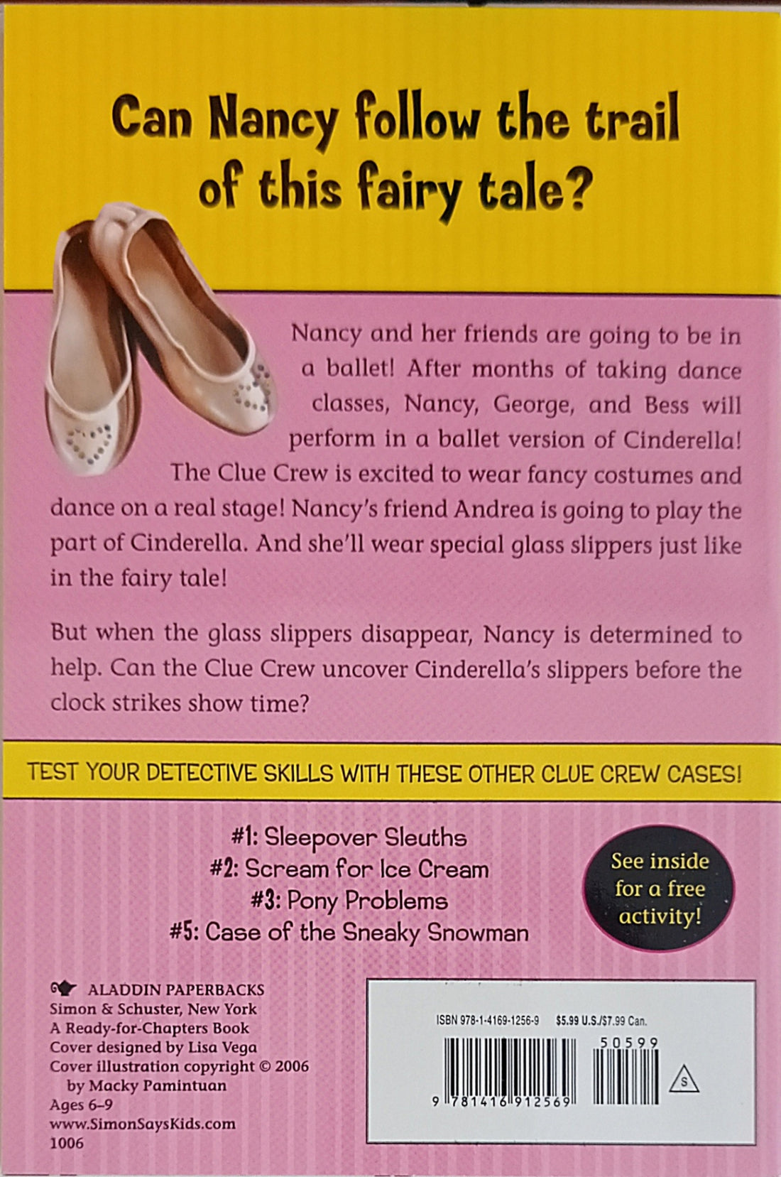 Nancy Drew and the Clue Crew #4 The Cinderella Ballet Mystery
