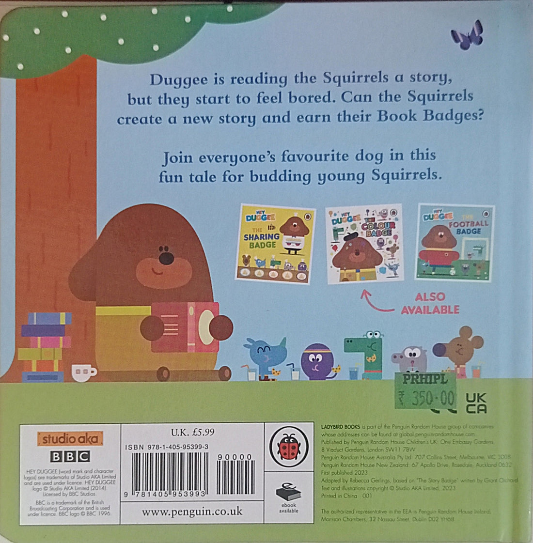 Hey Duggee: The Book Badge