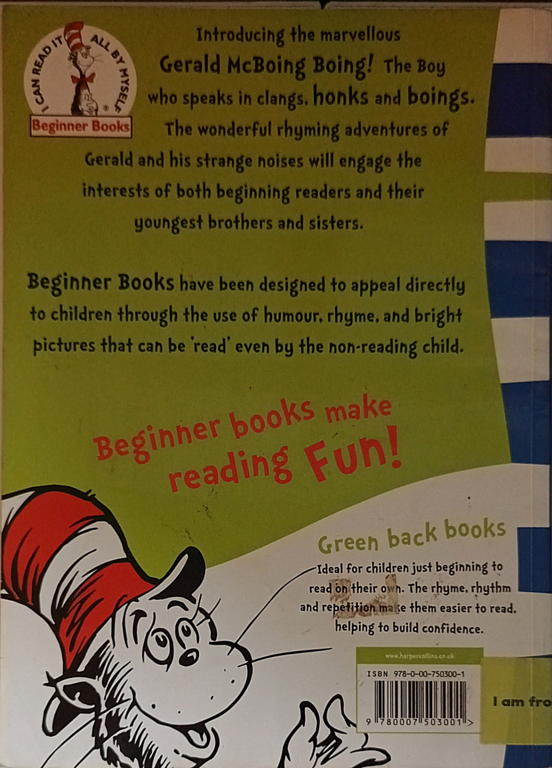 Dr. Seuss' Green Back Books: Gerald McBoing Boing