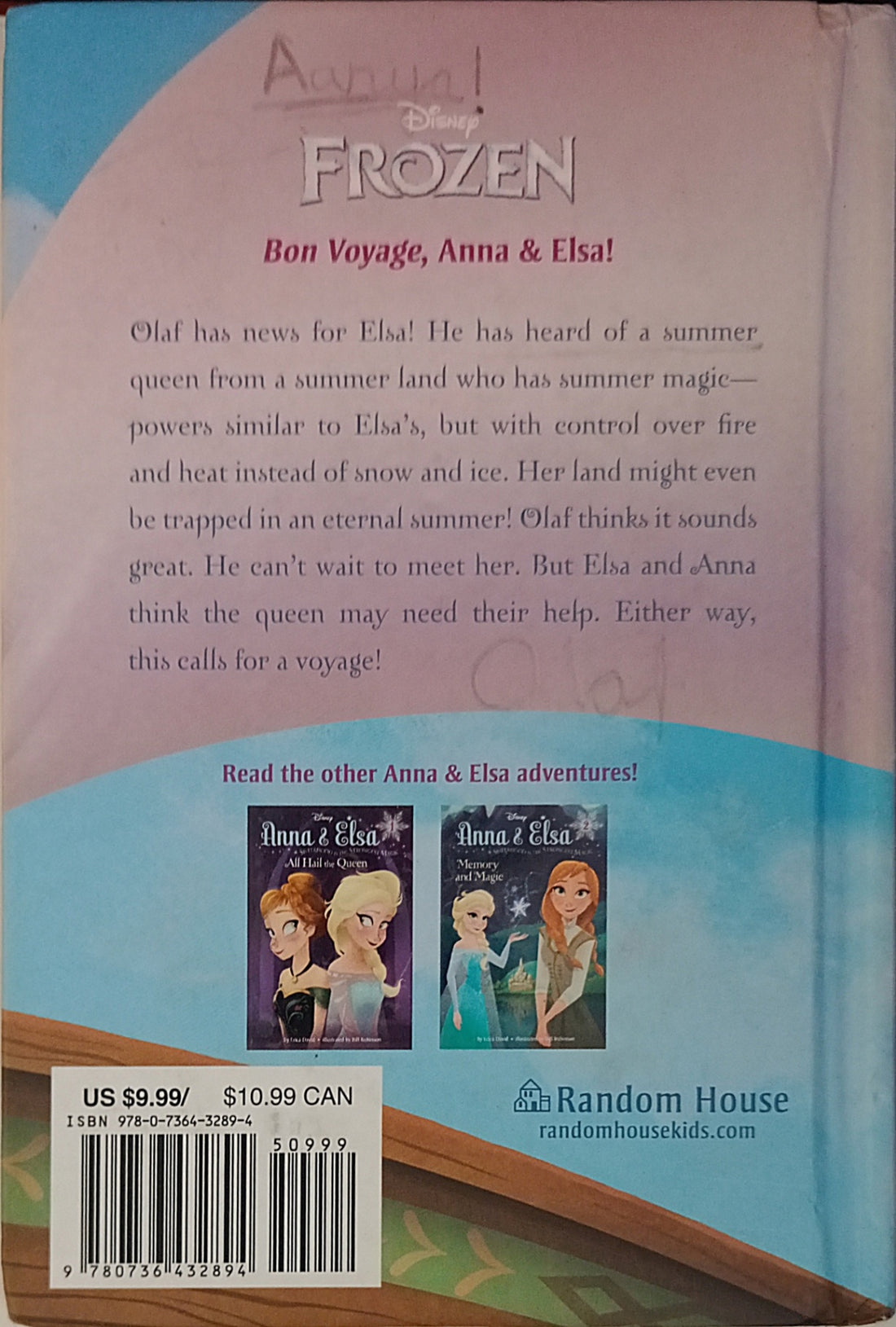 Disney Frozen: Anna & Elsa #3 A Warm Welcome