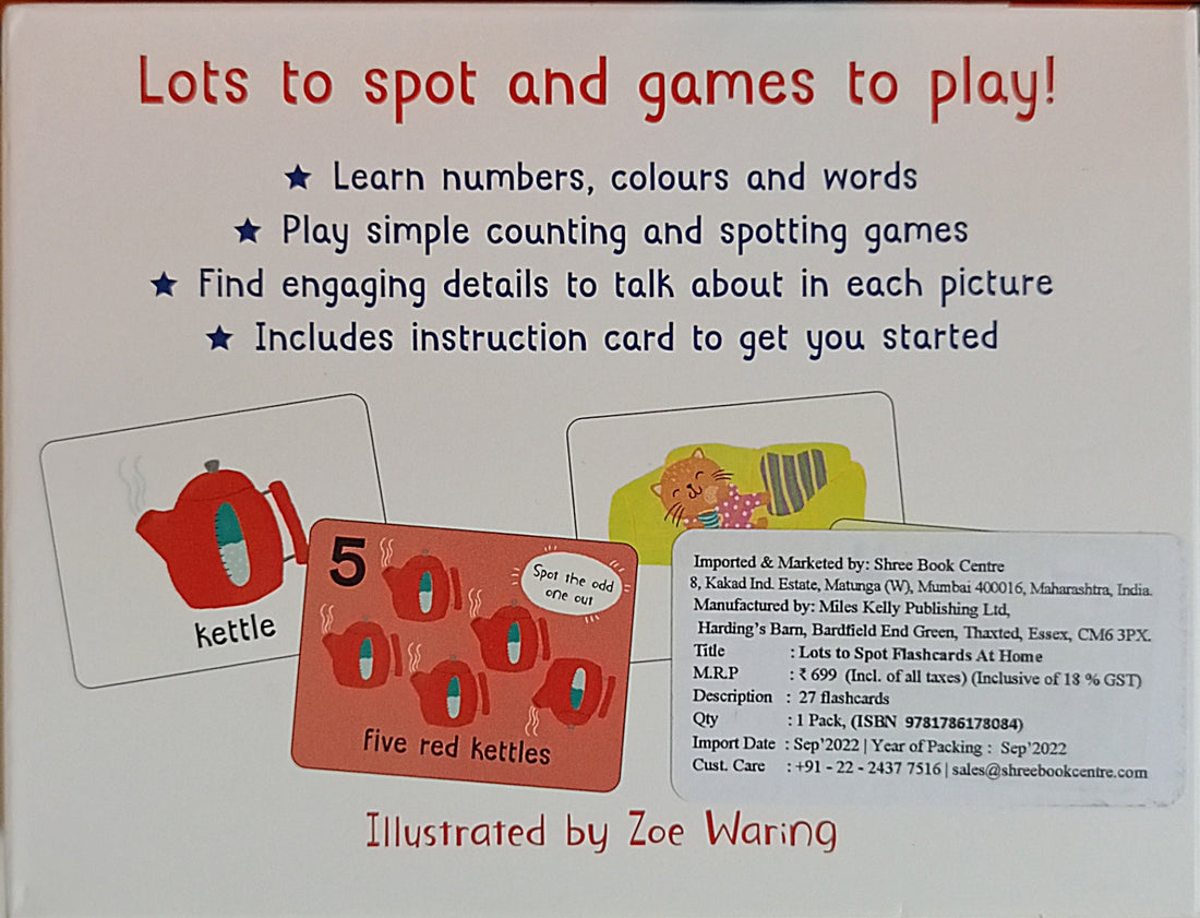 Lots to Spot Flashcards: At Home (Flash Cards)