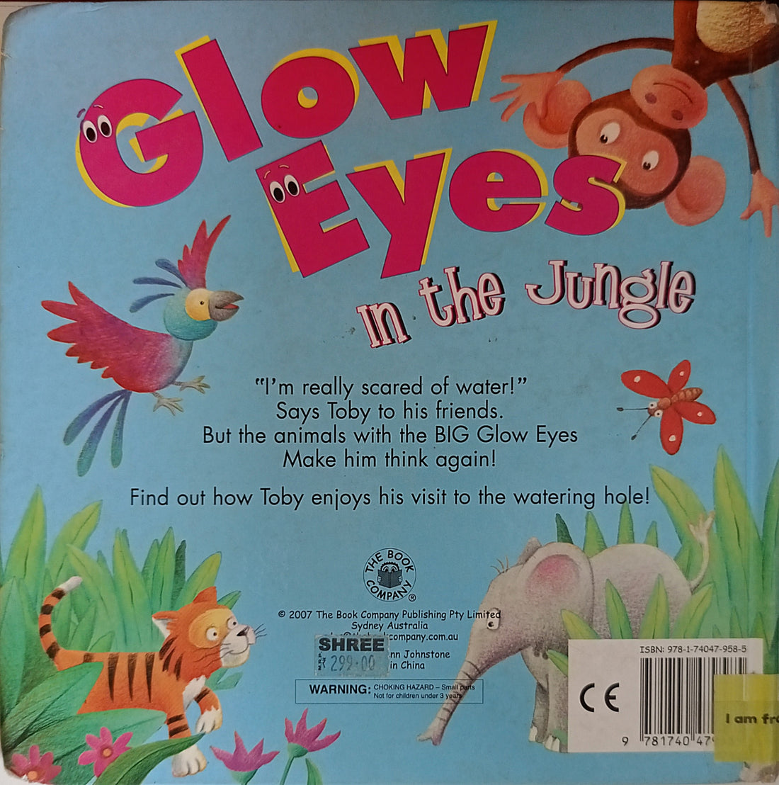 Glow Eyes in the Jungle