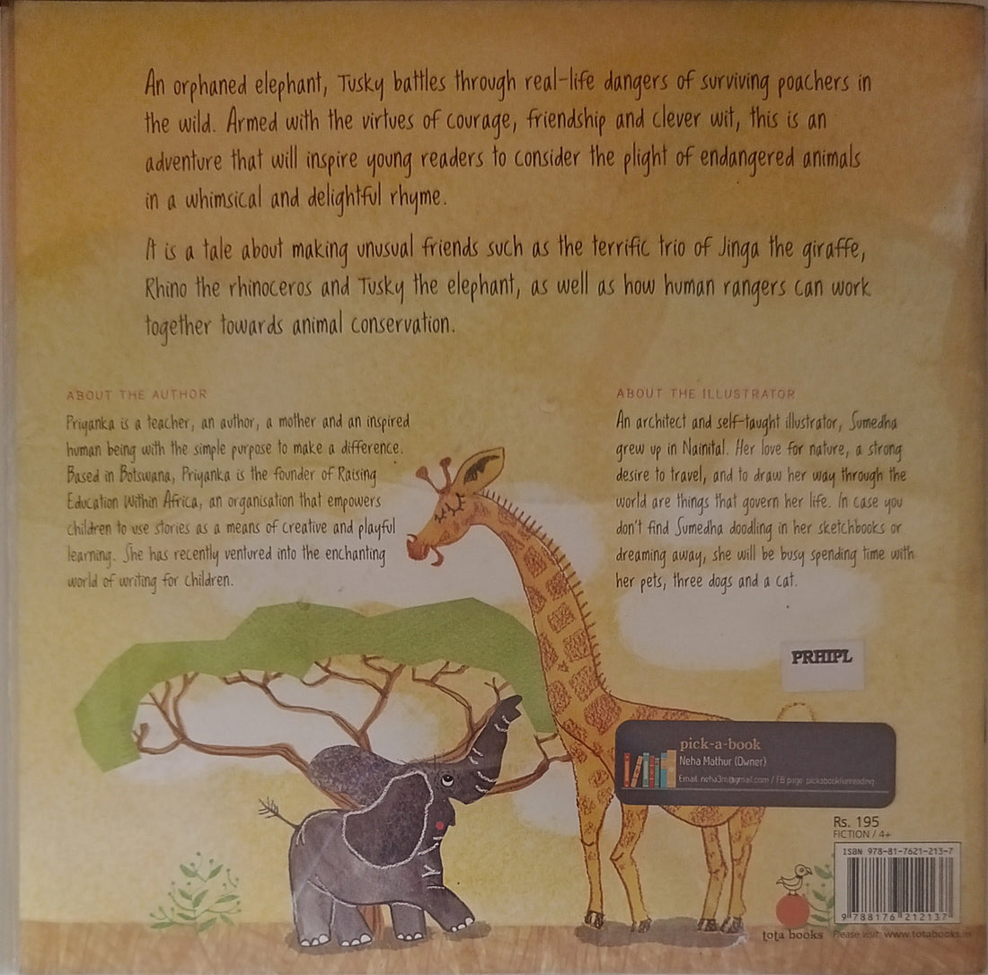 As I Tuck You Into Bed An Elephant's Tale