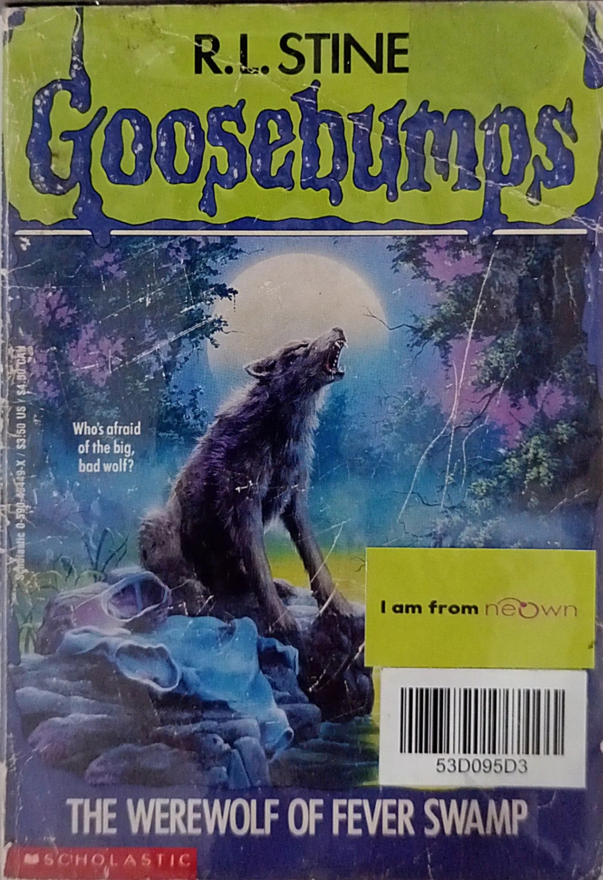 Goosebumps: The Werewolf of Fever Swamp-R.L.Stine