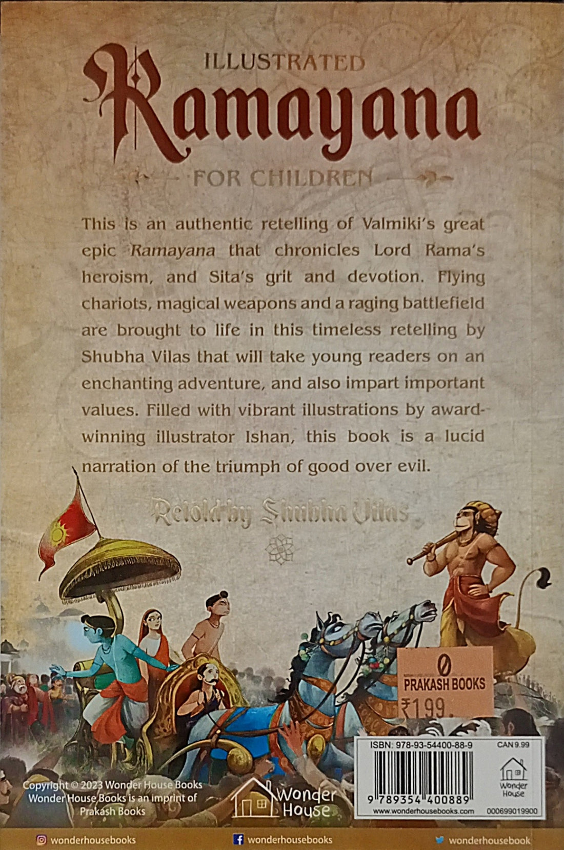 Illustrated Ramayana For Children
