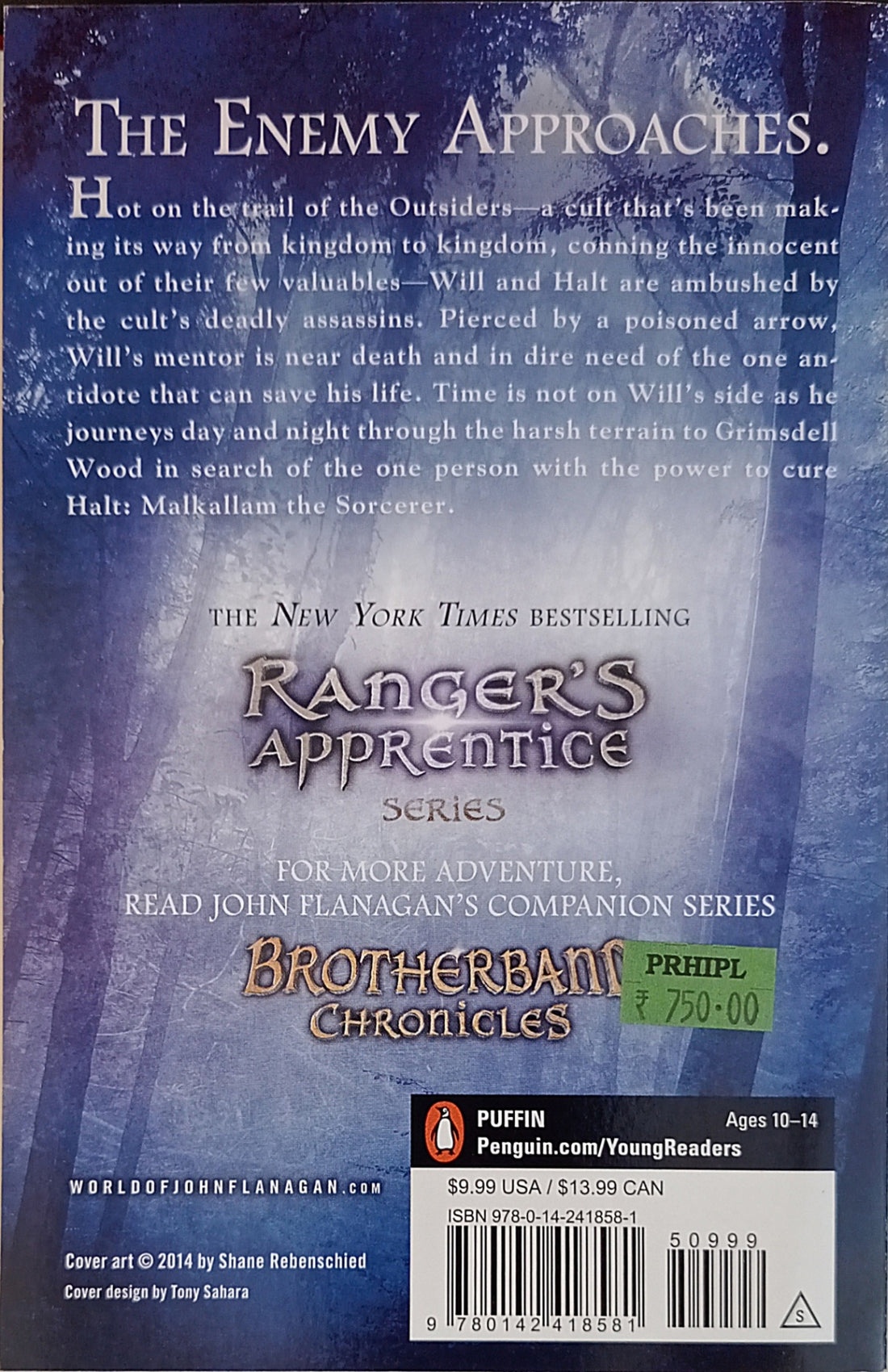 Ranger's Apprentice #9 Halt's Peril