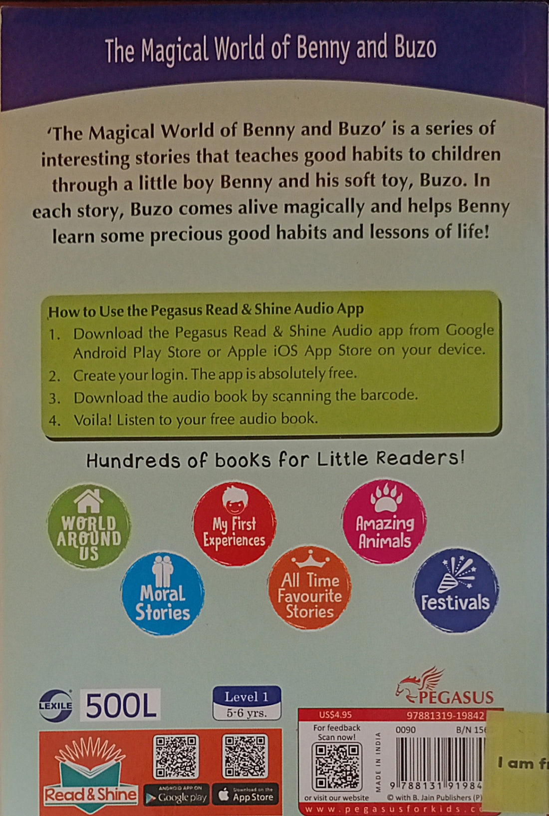 The Magical World of Benny and Buzo Level 1: The Magic of Healthy Food