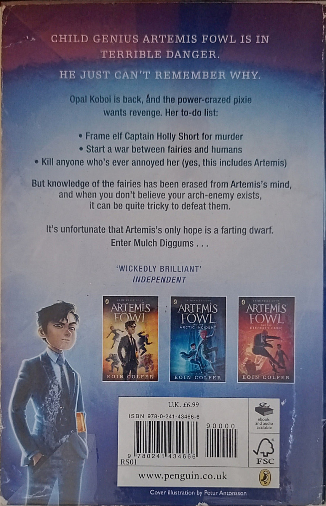 Artemis Fowl #4 The Opal Deception