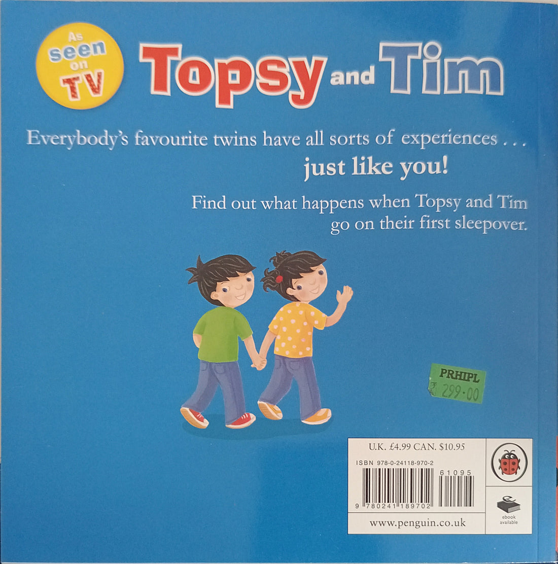 Topsy and Tim: First Sleepover