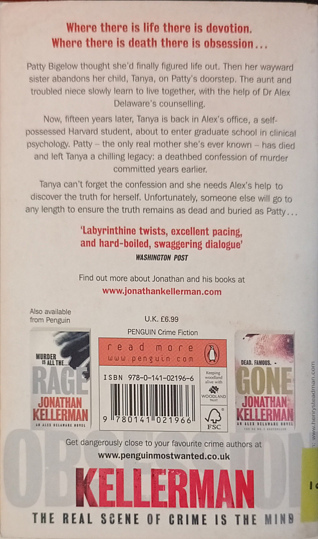 Alex Delaware #21 Obsession