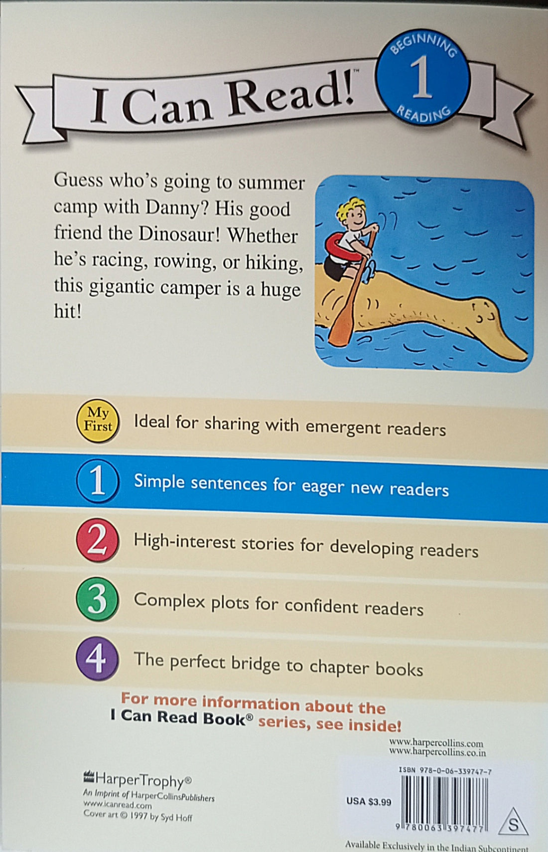 I Can Read! Level 1: Danny and the Dinosaur go to camp