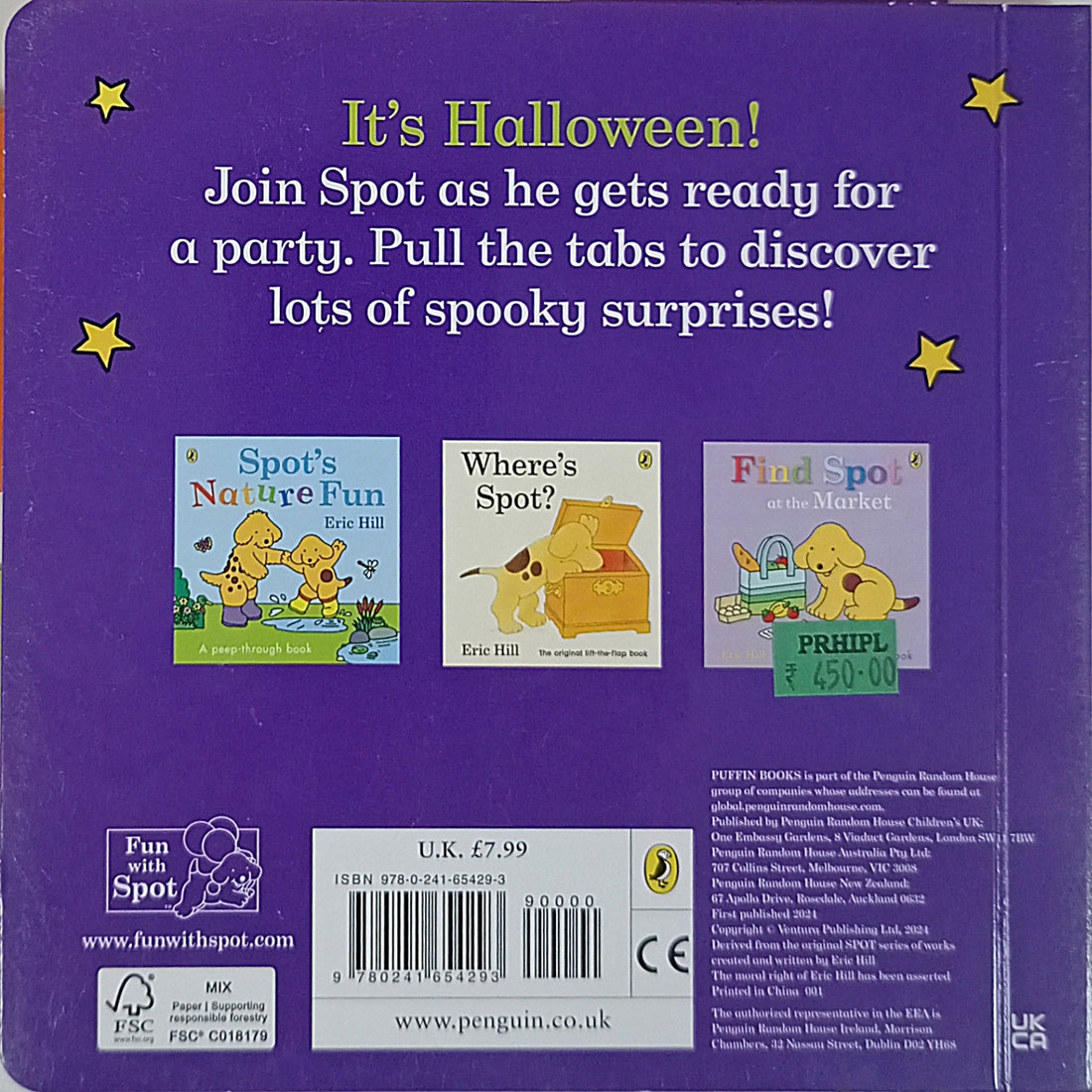 Spot: Spot's Happy Halloween (A Pull-the-Tab Book)