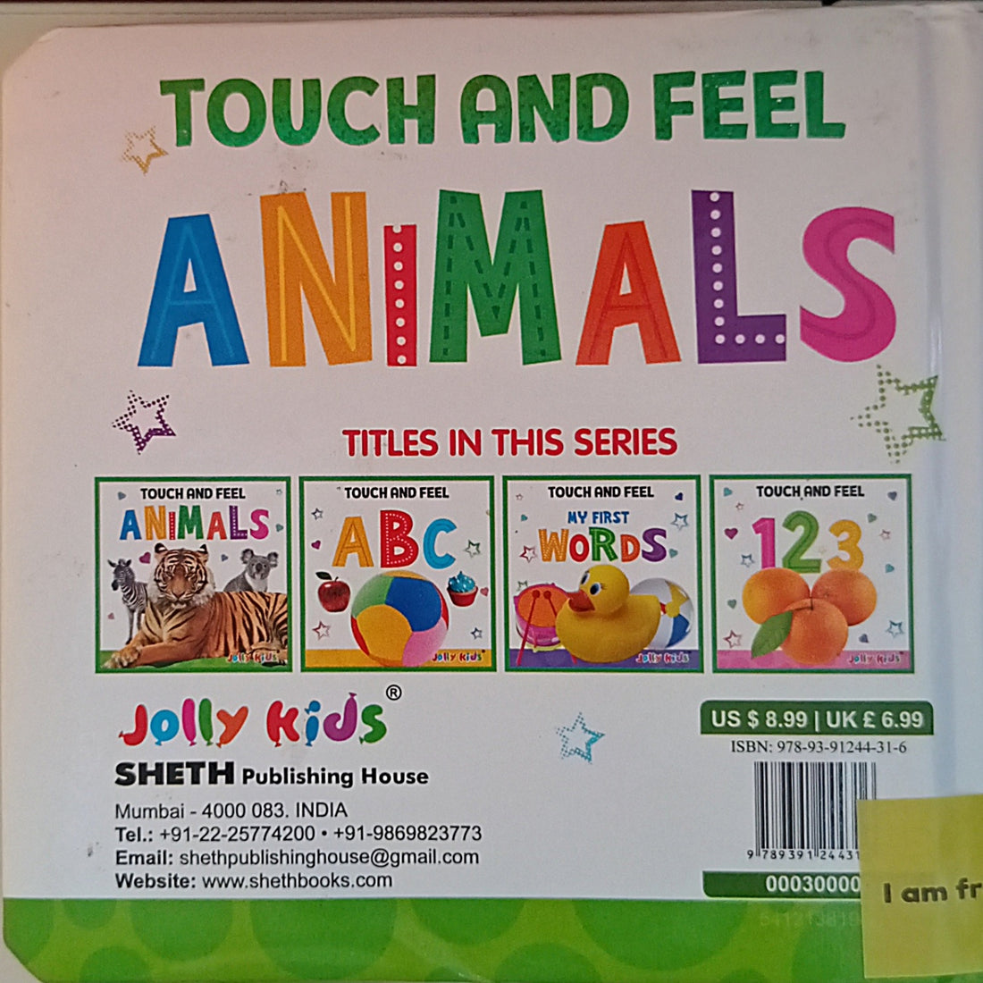 Touch and Feel Animals