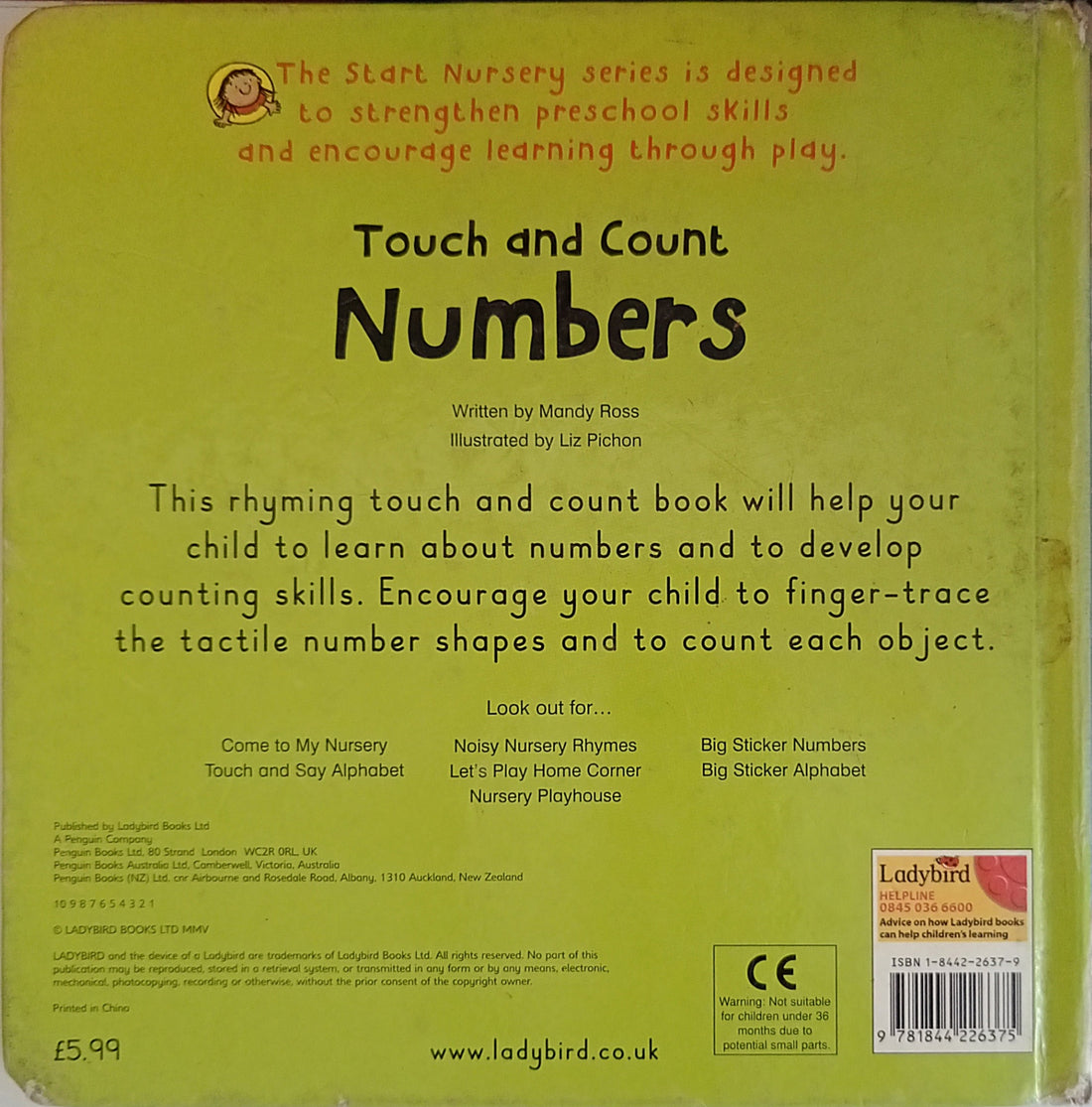 Start Nursery: Touch and Count Numbers
