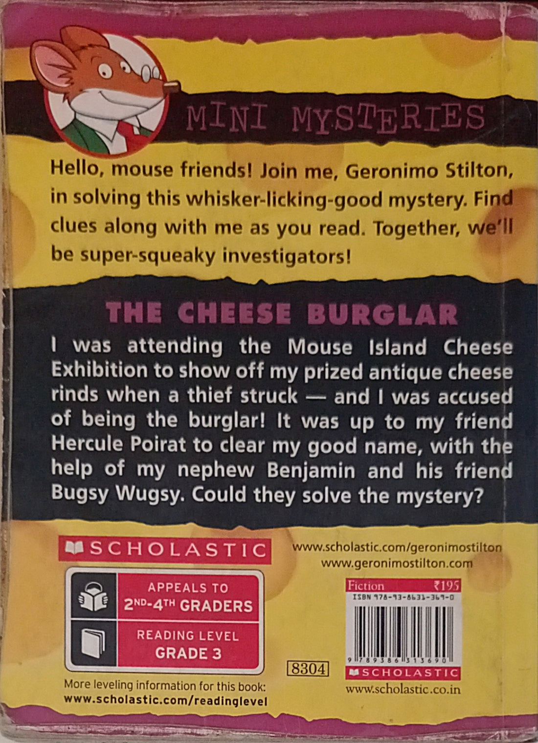 Geronimo Stilton Mini Mystery #6 The Cheese Burglar