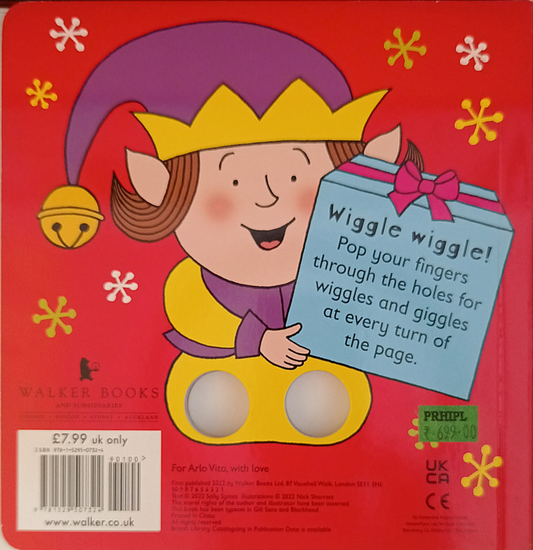 Finger Wiggle Book: Merry Little Christmas