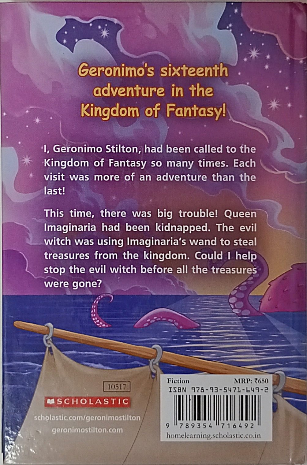 Geronimo Stilton The Kingdom of Fantasy #16 The Treasures of the Kingdom