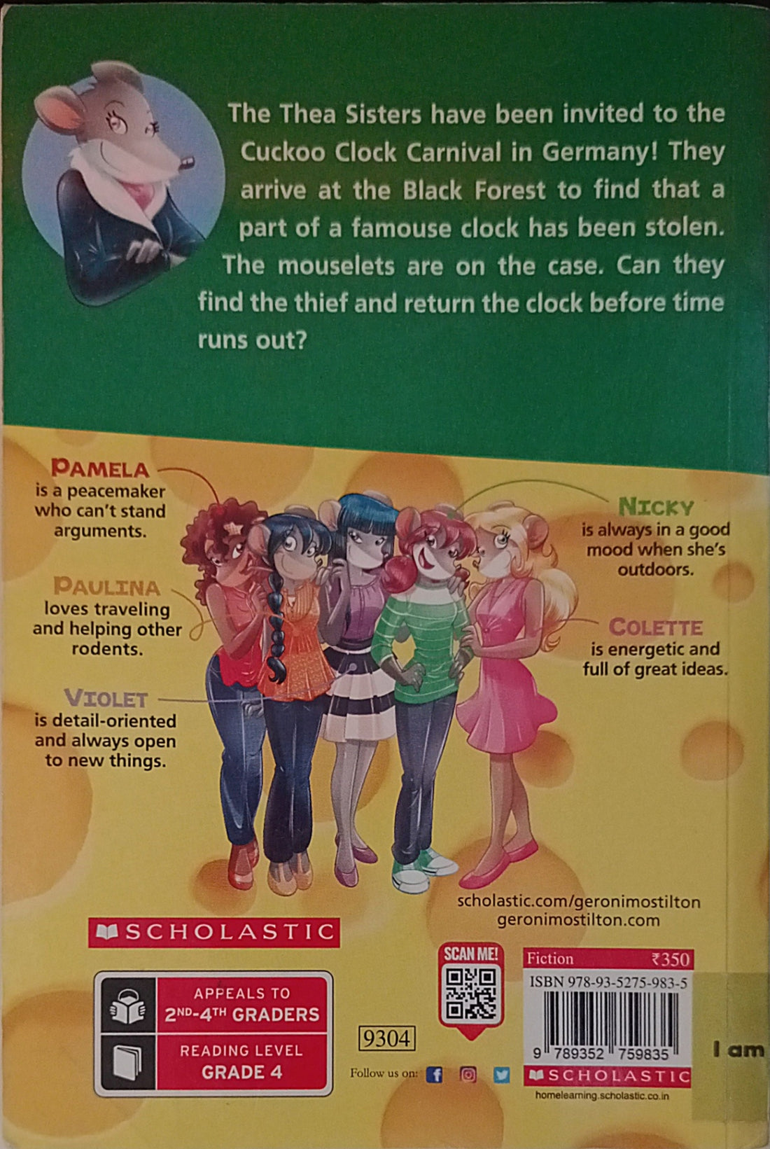 Thea Stilton #30 Thea Stilton and the Black Forest Burglary