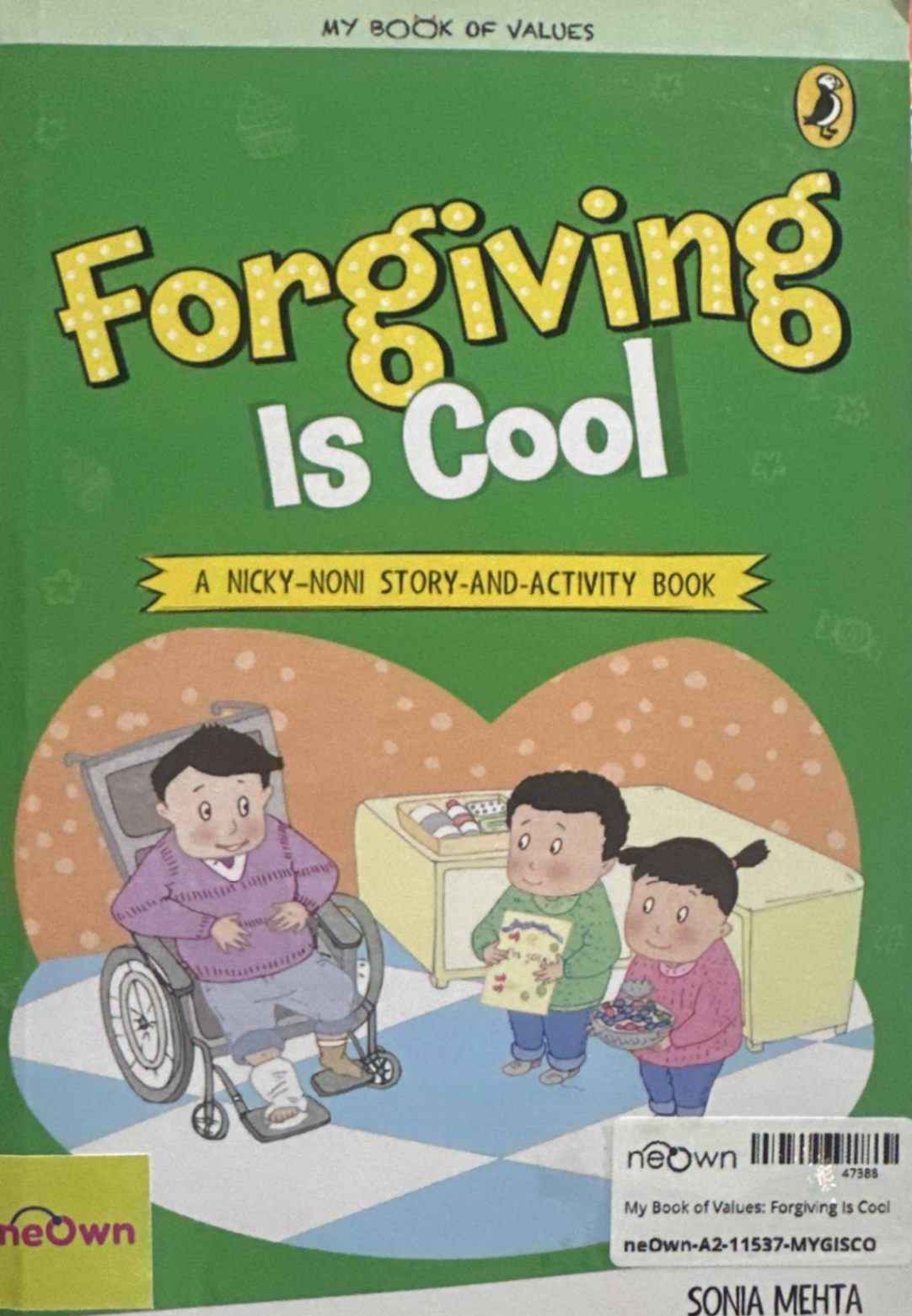 My Book of Values: Forgiving Is Cool