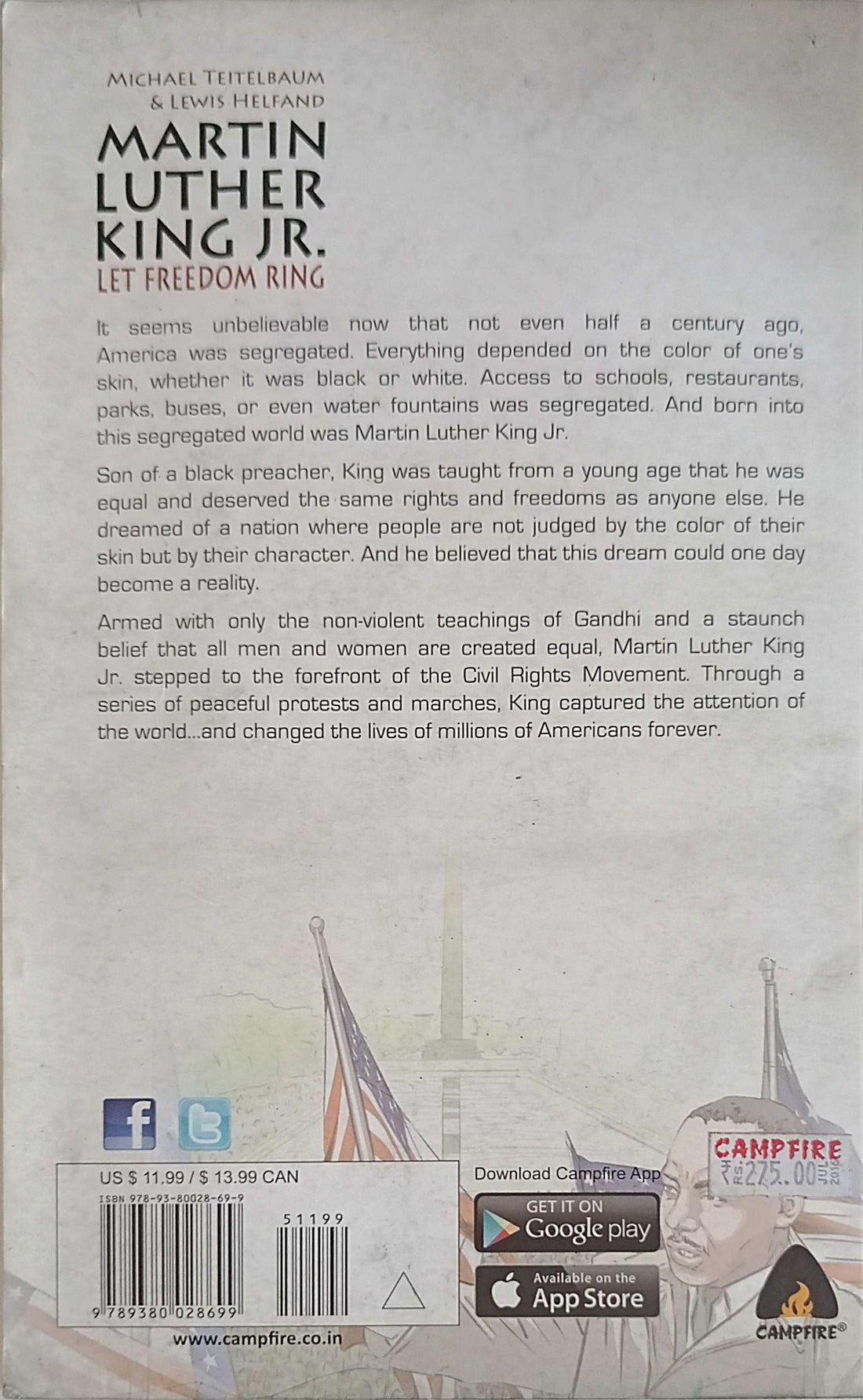 Martin Luther King JR. Let Freedom Ring (A Graphic Novel)