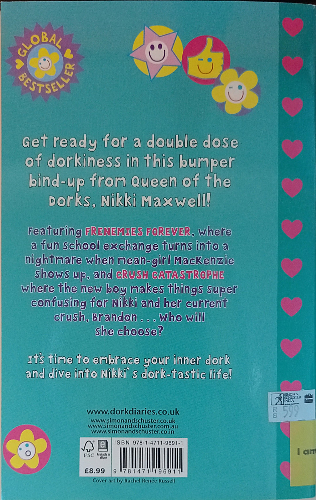Double Dork Diaries #6 (2 in 1) Frenemies Forever and Crush Catastrophe