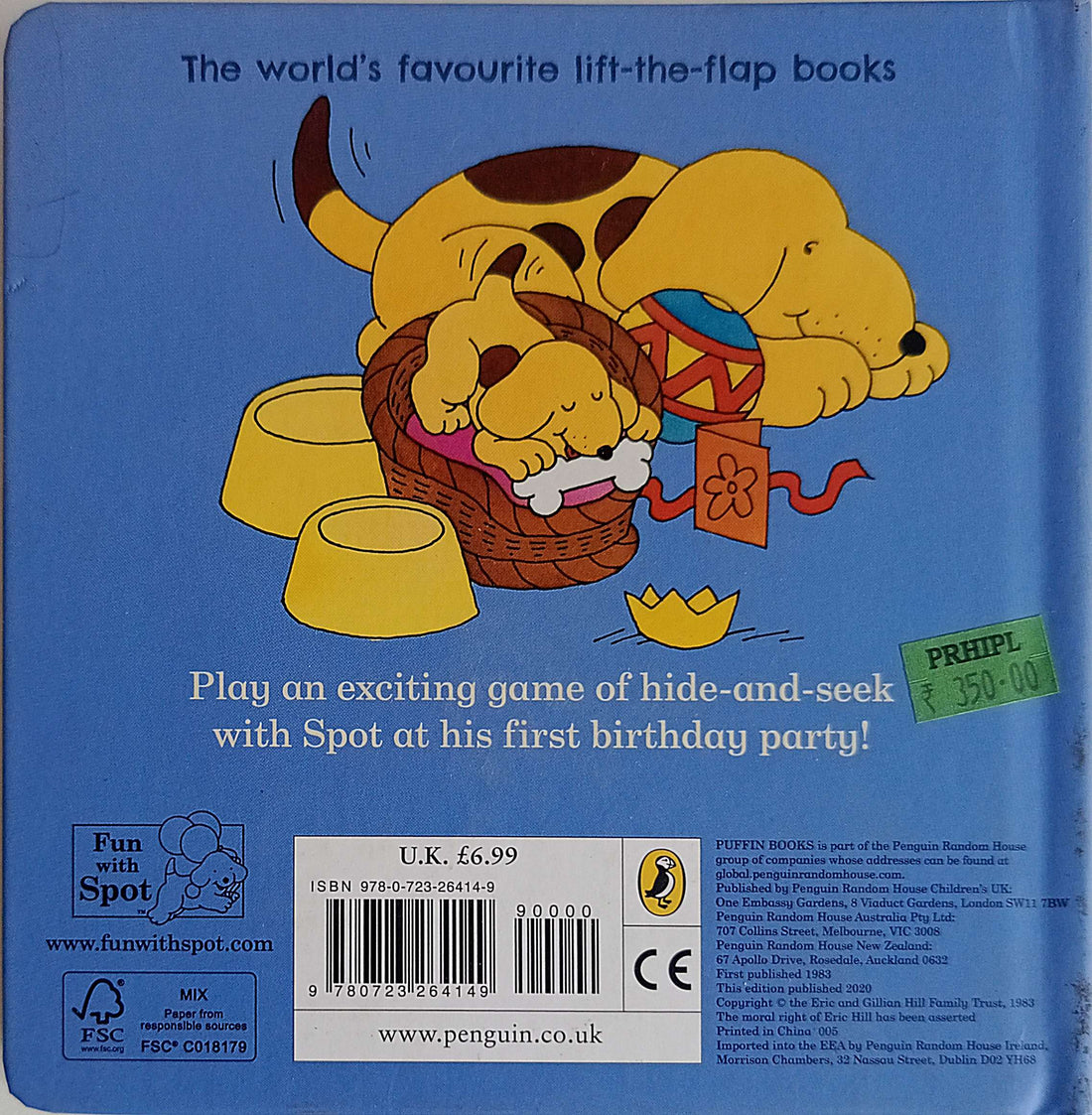 Spot: Spot's Birthday Party (A Lift-the-Flap Story)