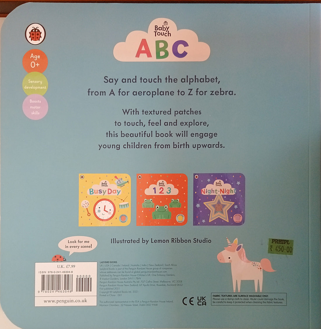 Baby Touch: ABC (A Touch-and-Feel Playbook)