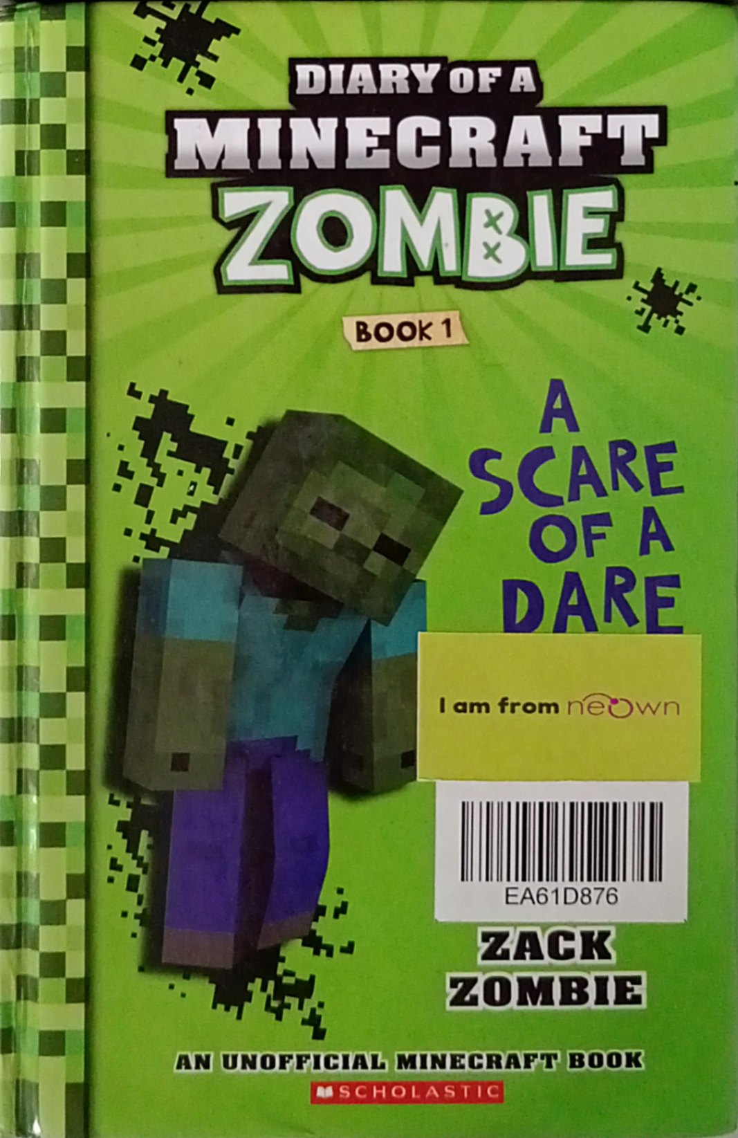 Diary of a Minecraft Zombie-A Scare of a Dare