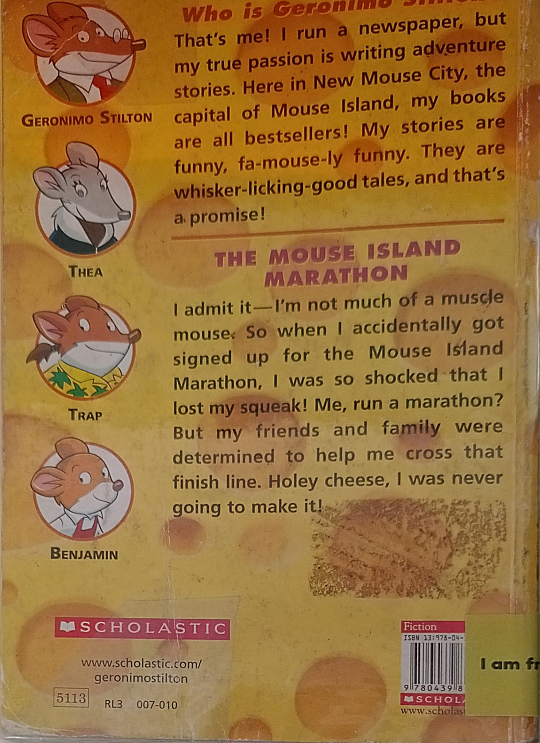 Geronimo Stilton #30 Mouse Island Marathon