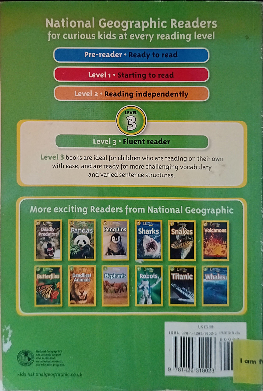 National Geographic Readers Level 3: Whales