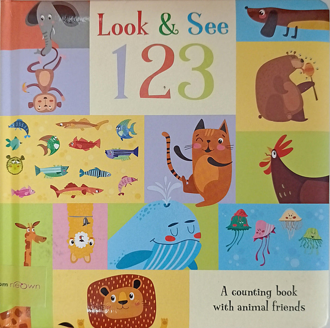 Look & See 123 (A Counting Book With Animal Friends)