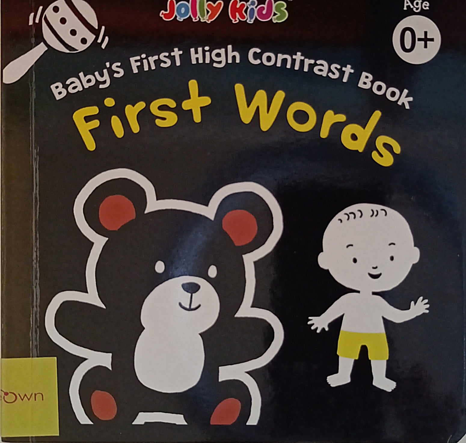 Baby's First High Contrast Book First Words