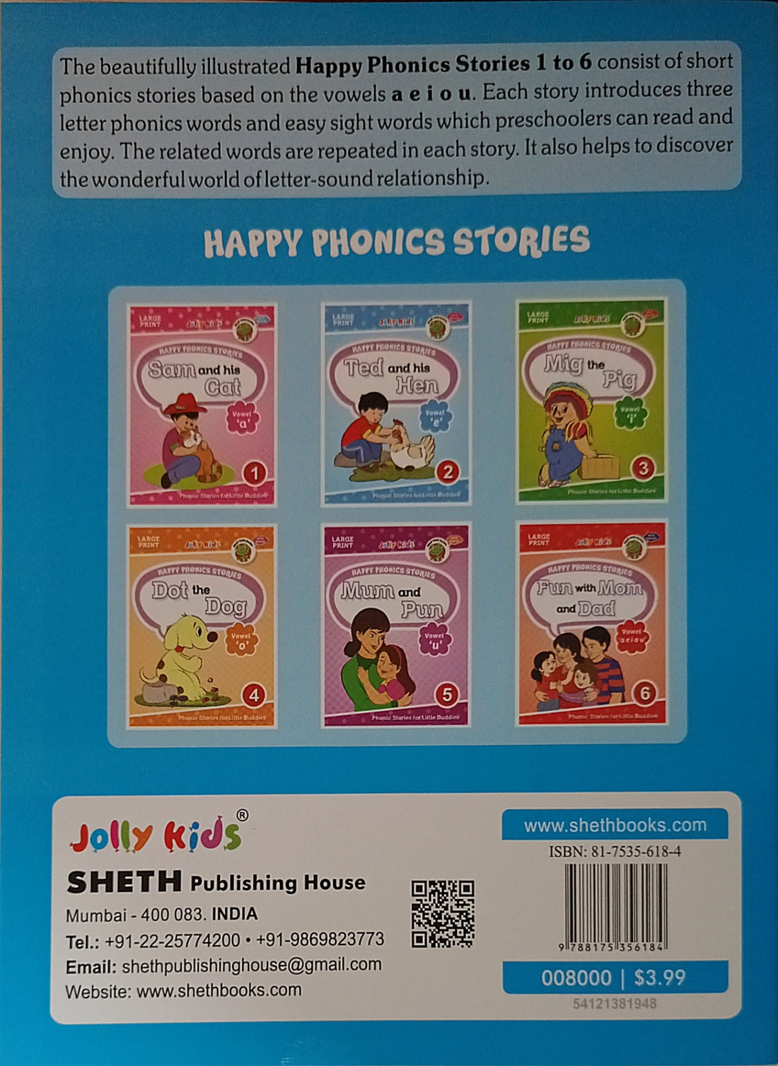 Happy Phonics Stories #2 Ted and His Hen