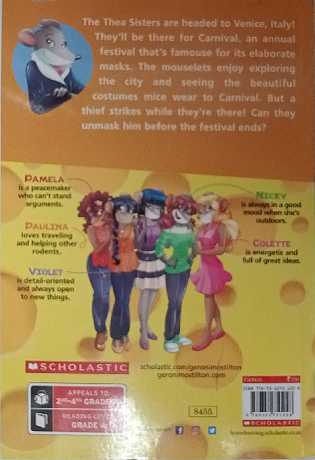 Thea Stilton #26 Thea Stilton and the Venice Masquerade