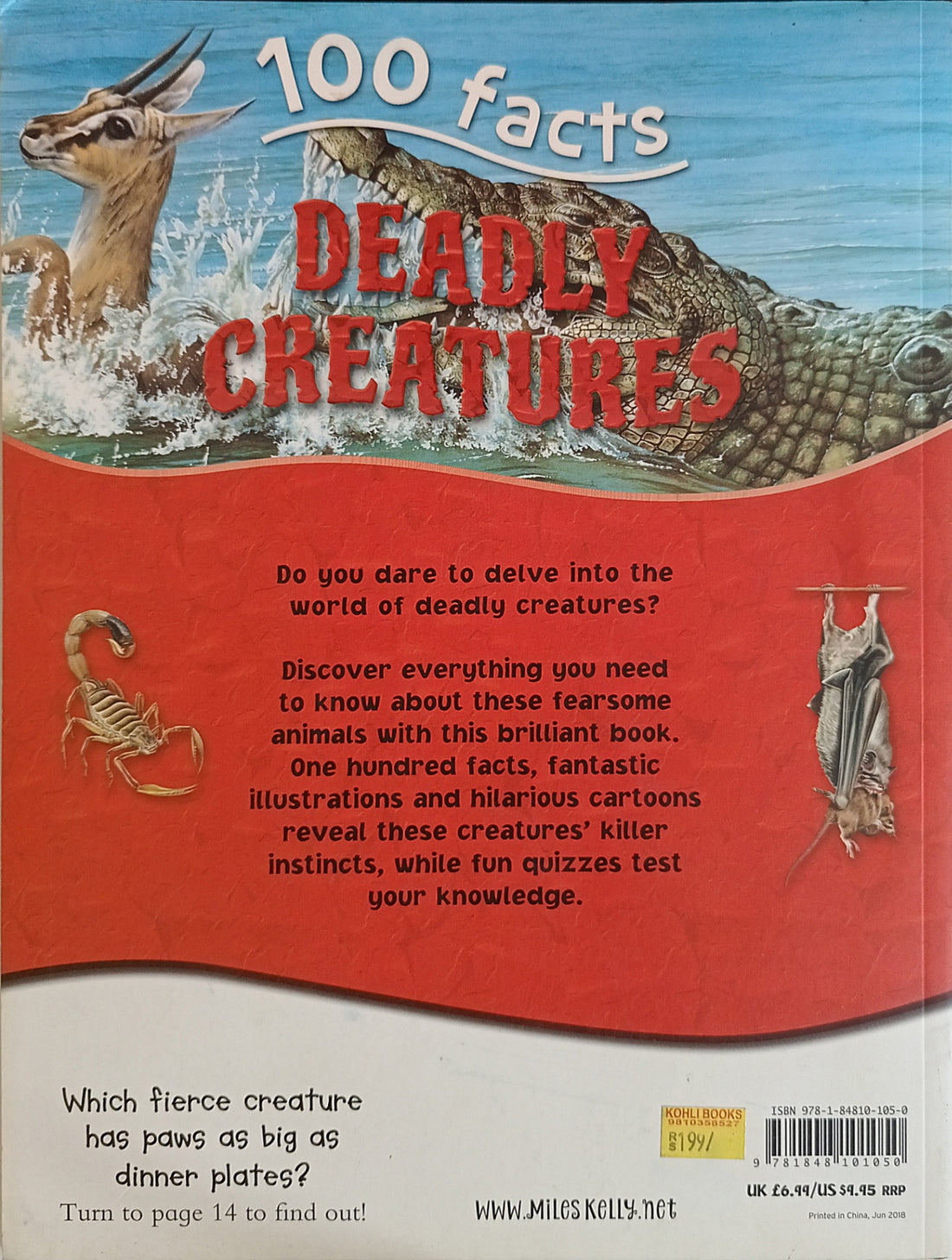 100 Facts: Deadly Creatures