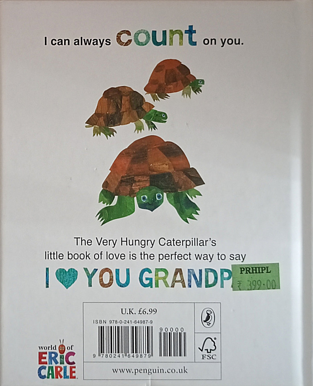 The World of Eric Carle: I Love Grandpa with The Very Hungry Caterpillar